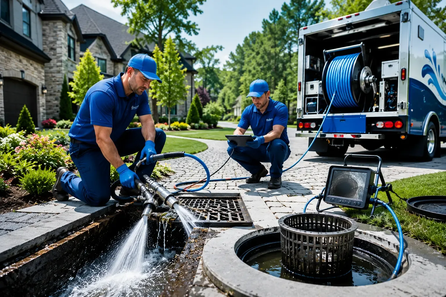 Local outdoor drain cleaning professionals in Elmore, OH